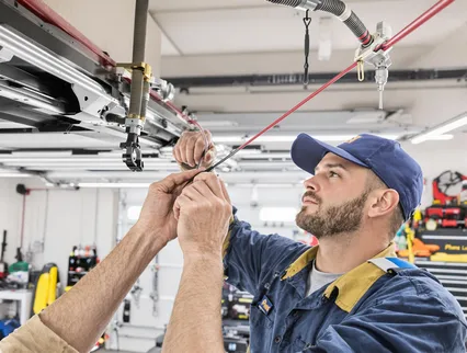 Garage Door Cable Repair in Stow