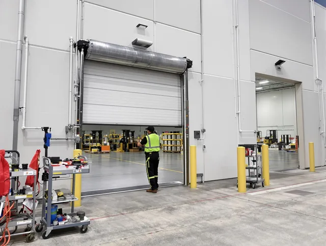 Commercial Garage Door Repair in Stow