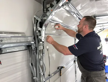 Noisy Garage Door Fix in Stow