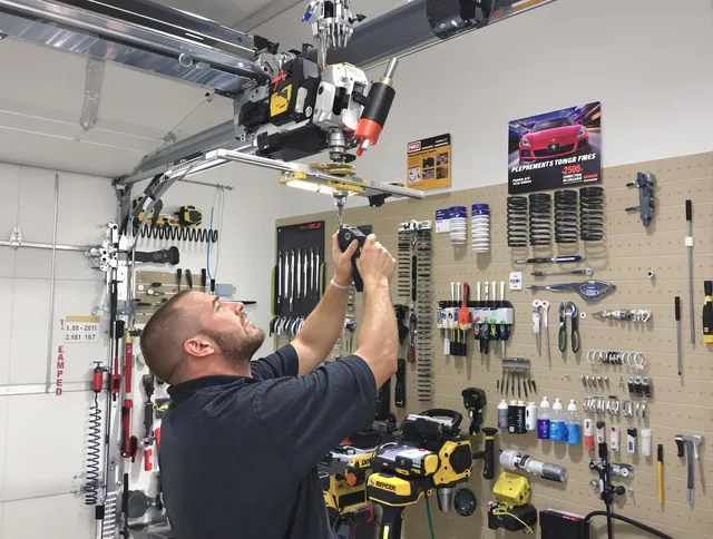 Garage Door Spring Repair in Stow