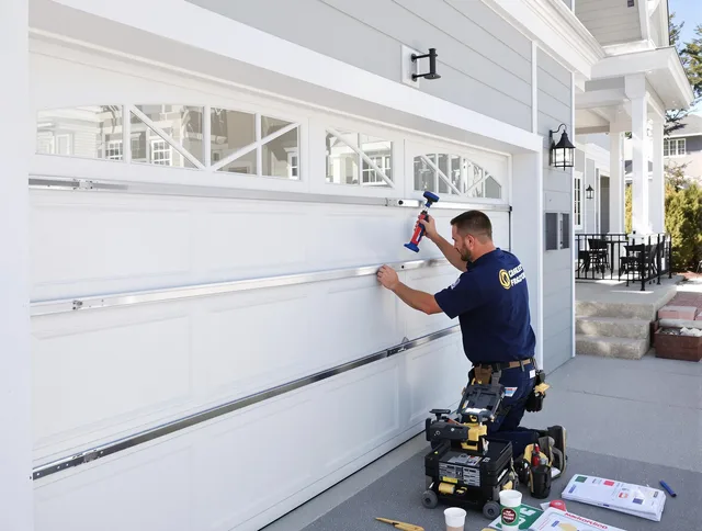 Professional garage door installation by Stow Garage Door Repair in Stow