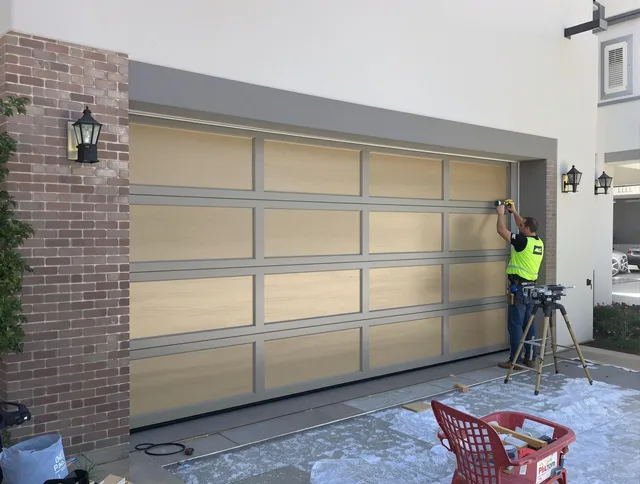 Garage door replacement service by Stow Garage Door Repair in Stow
