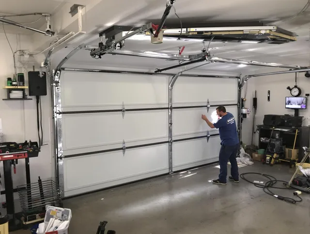 Professional garage door repair service by Stow Garage Door Repair in Stow
