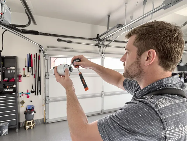 Garage door opener repair service by Stow Garage Door Repair in Stow